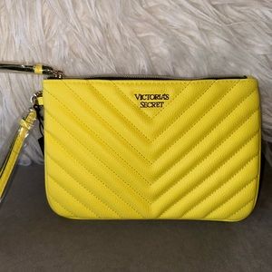 Victoria’s Secret Yellow Wristlet